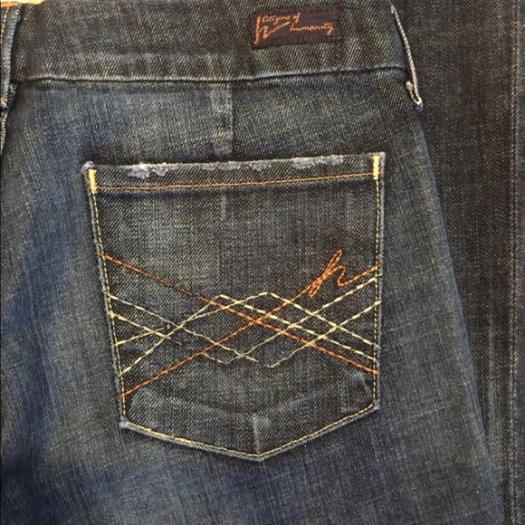 CITIZENS OF HUMANITY KATE 006 LOW RISE FULL LEG 27 - Picture 3 of 8